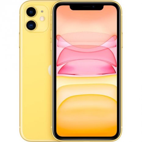 Фото товара Apple iPhone 11 (128Gb, Желтый) MHDL3RU/A Slimbox