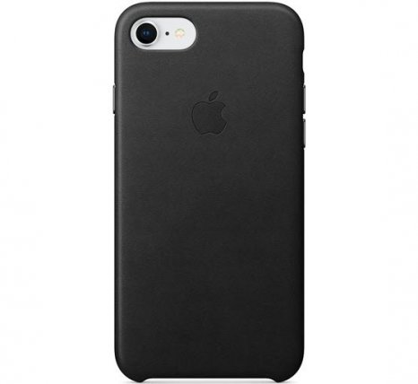 Фото товара Case Leather  для iPhone 7/8 в блистере (black)