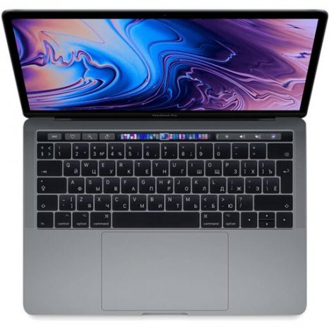 Фото товара Apple MacBook Pro 13 with Retina display and Touch Bar Mid 2019 (MV972, i5 2.4/8Gb/512Gb, space gray)