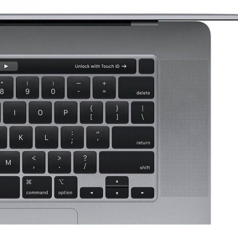 Фото товара Apple MacBook Pro 16 with Retina display and Touch Bar Late 2019 (MVVJ2, i7 2.6GHz/16Gb/512Gb, space gray)