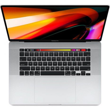 Фото товара Apple MacBook Pro 16 with Retina display and Touch Bar Late 2019 (MVVL2RU/A, i7 2.6GHz/16Gb/512Gb, silver)