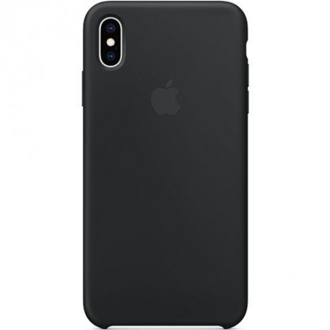 Фото товара Apple Silicone Case для iPhone XS Max (black, MRWE2ZM/A)