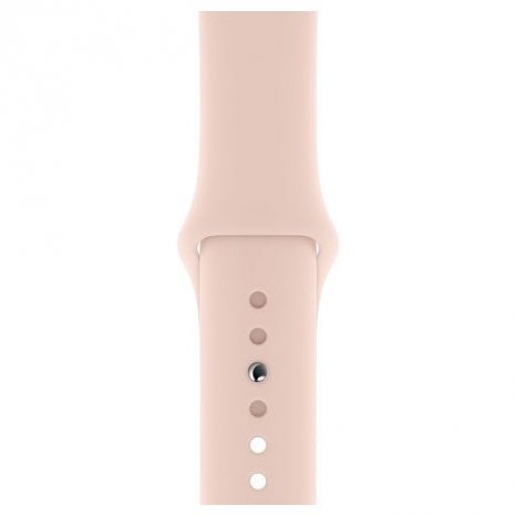 Фото товара Apple Watch Series 5 GPS 44mm (Gold Aluminium Case with Pink Sand Sport Band)