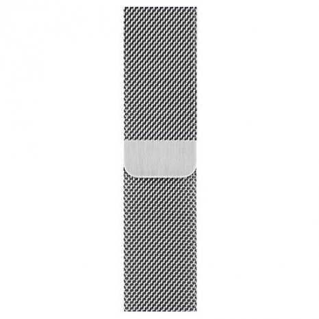 Фото товара Apple Watch Series 5 GPS + Cellular 44mm (Stainless Steel Case with Silver Milanese Loop)