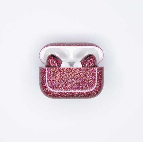 Фото товара Apple AirPods Pro Color (glitter gloss burgundy)