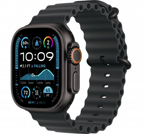 Фото товара Apple Watch Ultra 2 2024 GPS + Cellular 49mm Black Titanium Case with Black Ocean Band