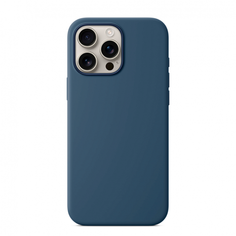 Фото товара Чехол Silicone Case с MagSafe для iPhone 16 Pro Max Denim