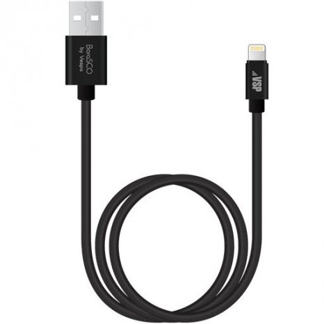 Фото товара BoraSCO USB - 8pin 2A 1м (черный)
