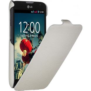 Фото товара iBox Premium флип для LG L70 (белый)