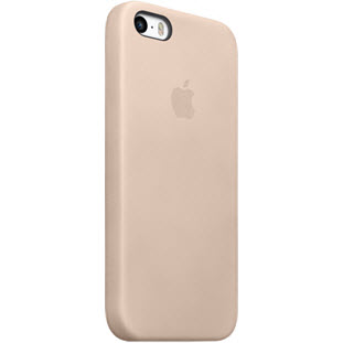 Фото товара Case Leather для iPhone 5/5S/SE (beige)