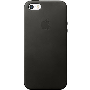 Фото товара Case Leather для iPhone 5/5S/SE (black)