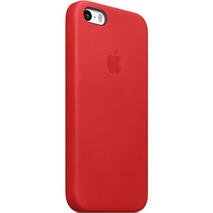 Фото товара Case Leather для iPhone 5/5S/SE (red)