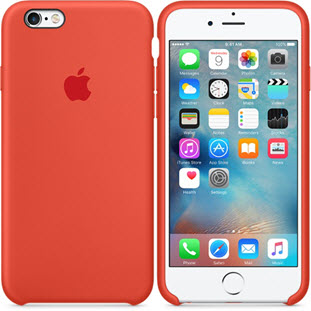 Фото товара Case Silicone для iPhone 6/6S (orange)