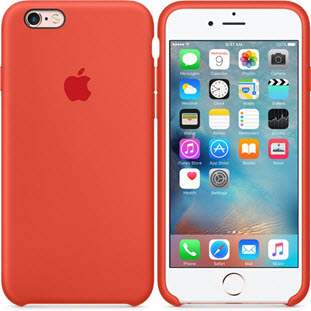 Фото товара Case Silicone для iPhone 6/6S (orange)