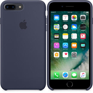 Фото товара Case Silicone для iPhone 7 Plus (midnight blue)