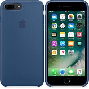 Фото товара Case Silicone для iPhone 7 Plus (ocean blue)