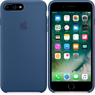 Фото товара Case Silicone для iPhone 7 Plus (ocean blue)