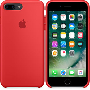 Фото товара Case Silicone для iPhone 7 Plus (red)
