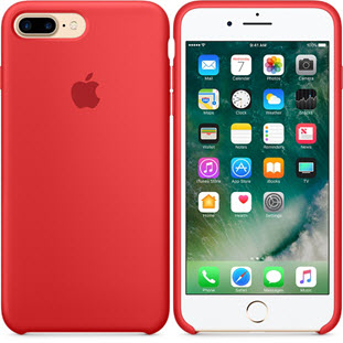 Фото товара Case Silicone для iPhone 7 Plus (red)