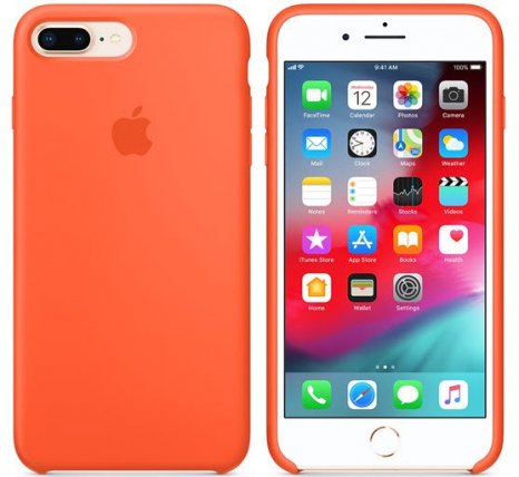 Фото товара Case Silicone для iPhone 7/8 Plus (orange)