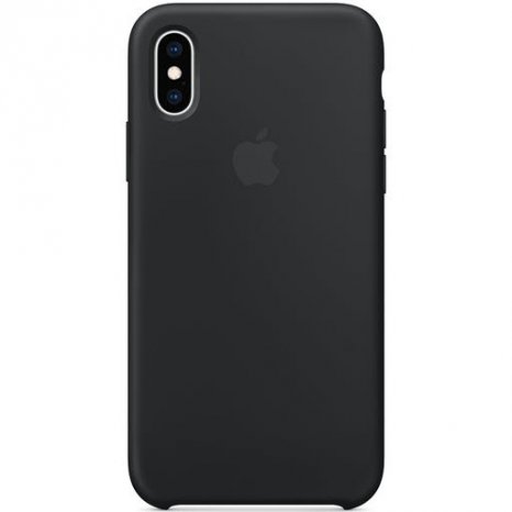 Фото товара Case Silicone для iPhone X/Xs (black)