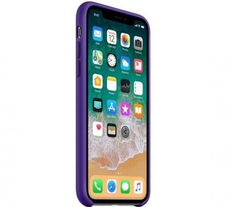 Фото товара Case Silicone для iPhone Xs Max (violet)