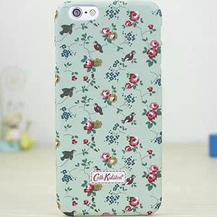 Фото товара Cath Kidston для Apple iPhone 6 Plus/6S Plus (бирюзовый с розами и птицами)