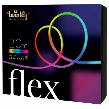 Фото товара Smart Light 2м - Twinkly Flex - 200 шт. RGB + BT + Wi-Fi ( TWFL200STW-WEU )