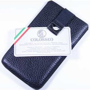 Фото товара Colosseo универсальный кожаный размер XXL Plus (черный мятый)