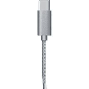 Фото товара Deppa Alum USB Type-C - USB Type-C (1.2м, нейлоновая оплетка, графит)