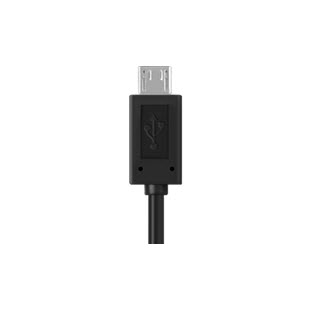 Фото товара Deppa АЗУ mini USB, 1A (черный)