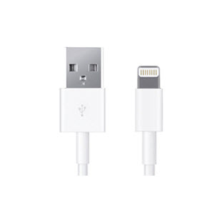 Фото товара Deppa АЗУ USB 1А, дата-кабель 8-pin для Apple, Ultra MFI (белый)