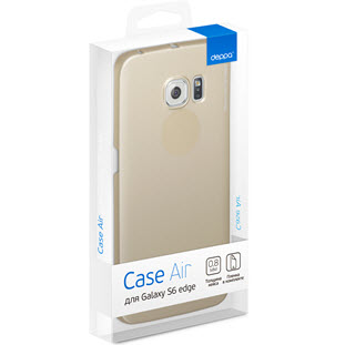 Фото товара Deppa Air Case для Samsung Galaxy S6 Edge (золотой)