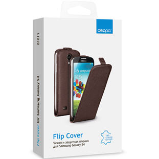 Фото товара Deppa Flip Cover для Samsung Galaxy S4 (коричневый)