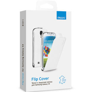 Фото товара Deppa Flip Cover для Samsung Galaxy S4 (белый)