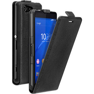 Фото товара Deppa Flip Cover для Sony Xperia Z3 Compact (черный)