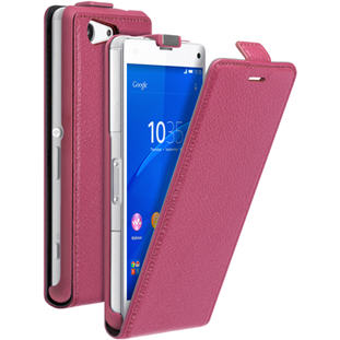 Фото товара Deppa Flip Cover для Sony Xperia Z3 Compact (фуксия)