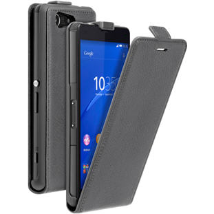 Фото товара Deppa Flip Cover для Sony Xperia Z3 Compact (серый)