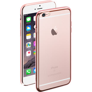 Фото товара Deppa Gel Plus Case для Apple iPhone 6/6S (прозрачный розовый)