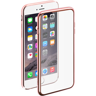 Фото товара Deppa Gel Plus Case для Apple iPhone 6/6S (прозрачный розовый)