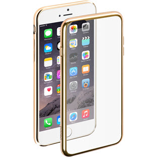 Фото товара Deppa Gel Plus Case для Apple iPhone 6/6S (прозрачный золотой)