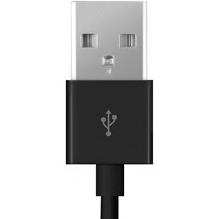 Фото товара Deppa USB - micro USB (2.0м, черный)