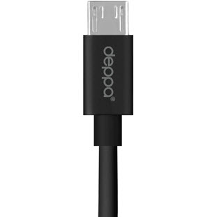 Фото товара Deppa USB - micro USB (2.0м, черный)