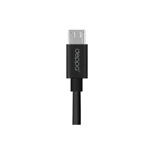 Фото товара Deppa USB - micro USB (1.2м, черный)