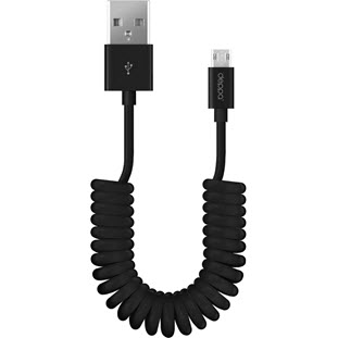 Фото товара Deppa USB - micro USB (витой, 2.0м, черный)