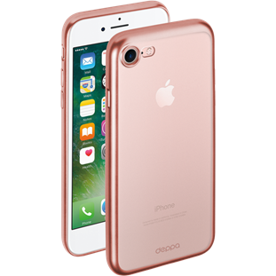 Фото товара Deppa Gel Plus Case матовый для Apple iPhone 7 (розовое золото)