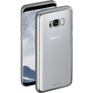 Фото товара Deppa Gel Plus Case матовый для Samsung Galaxy S8 (серебряный)