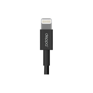 Фото товара Deppa USB - 8-pin для Apple (2.0м, черный)