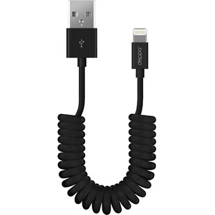 Фото товара Deppa USB - 8-pin для Apple (витой, 2.0м, черный)