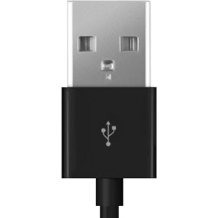 Фото товара Deppa USB - 8-pin для Apple (витой, 2.0м, черный)